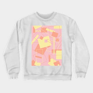 60's Style in Fashion Colors Var 11 Crewneck Sweatshirt